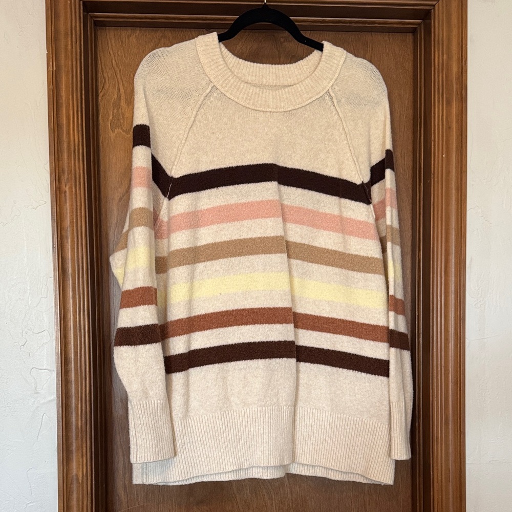 Aerie Multicolor Striped Women's Sweater